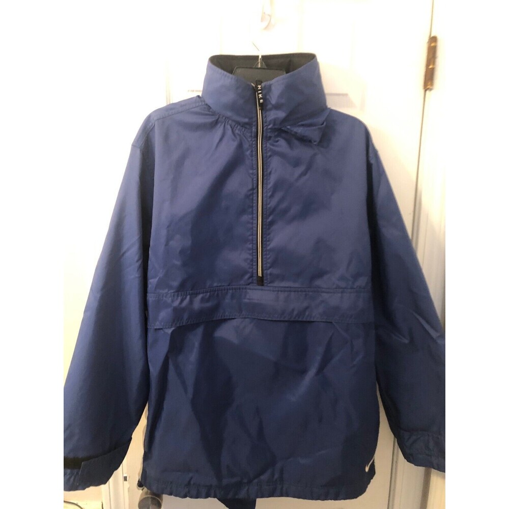 Vintage Nike Anorak Jacket Size M Blue Excellent Condition